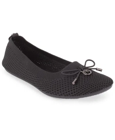 Gloria Vanderbilt Women's Coralie Slip-on Flats In Black