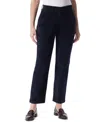 Gloria Vanderbilt Women's Cord Utility Straight Pants In Blue