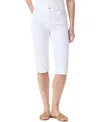 Gloria Vanderbilt Women's Dalia Straight-leg Skimmer Jeans In Vintage White