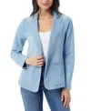 Gloria Vanderbilt Women's Denim Blazer In Ferrara