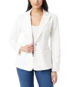 GLORIA VANDERBILT WOMEN'S DENIM ONE-BUTTON BLAZER