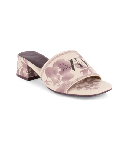 Gloria Vanderbilt Women's Gladys Slip-on Sandals In Purple