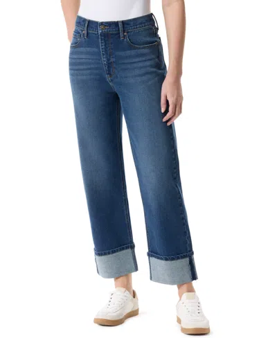 Gloria Vanderbilt Women's High Rider Jeans In Blue