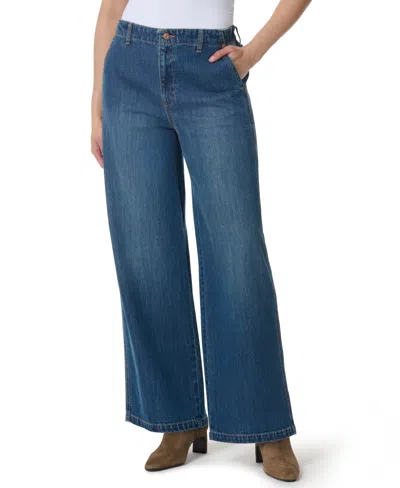 Gloria Vanderbilt Women's High-rise Wide-leg Jeans In Lakeville