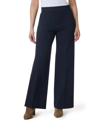 Gloria Vanderbilt Women's High-rise Wide-leg Pull-on Trousers In Midnight Affair