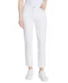 Gloria Vanderbilt Women's Knitology Cali Straight-leg Ankle Jeans In White