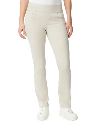 Gloria Vanderbilt Women's Pull-on Trouser Pants In White