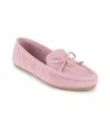 Gloria Vanderbilt Women's Rita Knit Slip On Flats In Blush Lurex
