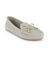 Gloria Vanderbilt Women's Rita Knit Slip On Flats In Sage Green