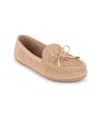 Gloria Vanderbilt Women's Rita Knit Slip On Flats In Tan Lurex