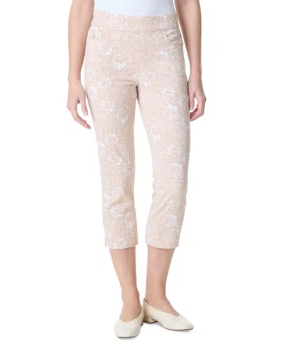 Gloria Vanderbilt Women's Shape Effect Printed Capri Pants