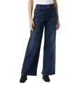 Gloria Vanderbilt Petite Shape Effect Wide-leg Tummy-control Jeans In Mirabel W.