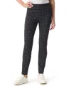 Gloria Vanderbilt Women's Tummy-control Pull-on Slim Trousers, In Regular, Short & Long In Black