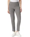 Gloria Vanderbilt Women's Tummy-control Pull-on Slim Trousers, In Regular, Short & Long In Multi