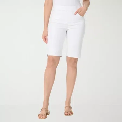 Gloria Vanderbilt Womens Denim Short In Multi