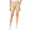 Gloria Vanderbilt Womens High Rise Mini Casual Shorts In Multi