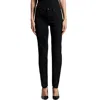 Gloria Vanderbilt Womens High Rise Solid Straight Leg Jeans