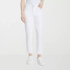 Gloria Vanderbilt Womens Mid Rise Ankle Jean In White