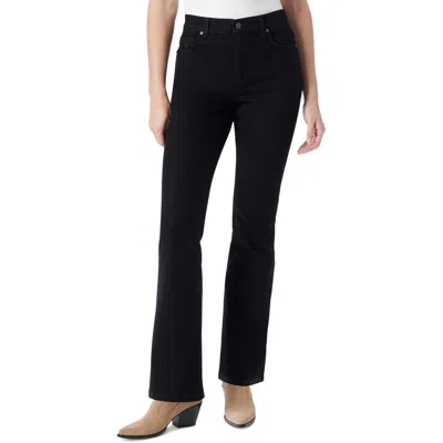 Gloria Vanderbilt Womens Pocket Denim Bootcut Pants In Black