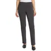 Gloria Vanderbilt Women's Tummy-control Pull-on Slim Trousers, Regular, Short & Long In Grey