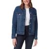 Gloria Vanderbilt Amanda Classic Denim Jacket In Blue