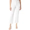 Gloria Vanderbilt Womens Tummy Sculpt High Rise Bootcut Jeans In White