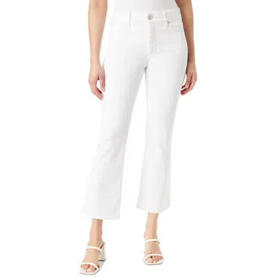 Gloria Vanderbilt Womens Tummy Sculpt High Rise Bootcut Jeans In White