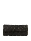 Glorinha Paranagua Mini Anouska Clutch Bag In Brown