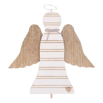 Glory Haus Angel Topper In White/beige