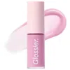 Glossier Lip Glaze Hydrating Cooling Sheer Lip Oil Frosty 0.27 Oz/8 ml