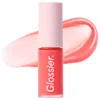 Glossier Lip Glaze Hydrating Cooling Sheer Lip Oil Tangy 0.27 Oz/8 ml