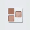 Glossier Monochromes Essential Eyeshadow Trio Palette Almond In Almond Refill