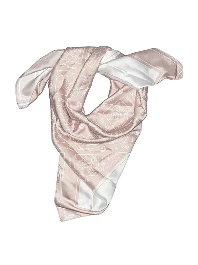 Pre-owned Glossier Scarf In Pink