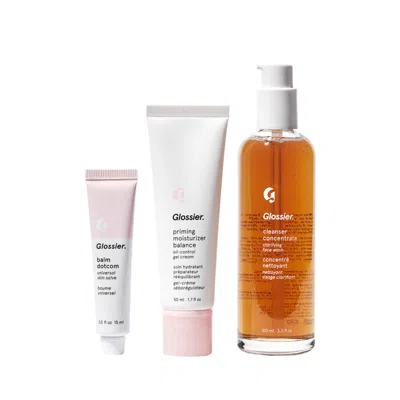 Glossier The 3-step Skincare Routine: Oily Skin In White