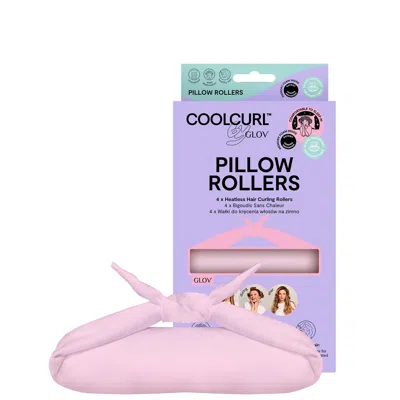 Glov Coolcurl Heatless Hair Curling Rollers Set - Pink In White