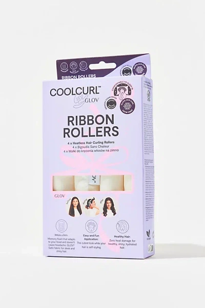 Glov Coolcurl Ribbon Roller Set In White At Urban Outfitters