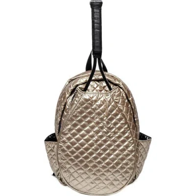 Glove It Padded Womens Tennis Backpack In Gold