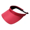 Glove It Solid Coil Womens Visor In Red