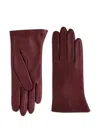 Glove Story Leather Gloves In Red