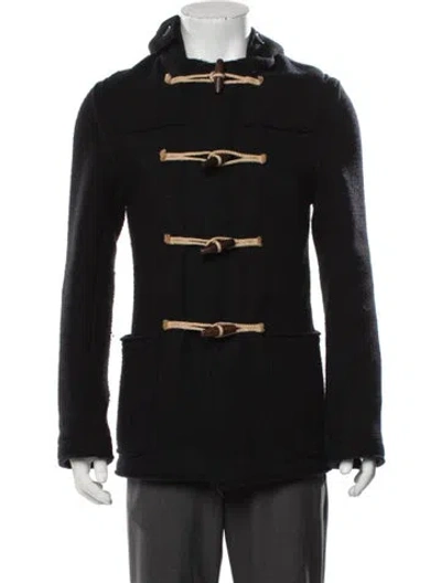 Pre-owned Gloverall Coat In Black