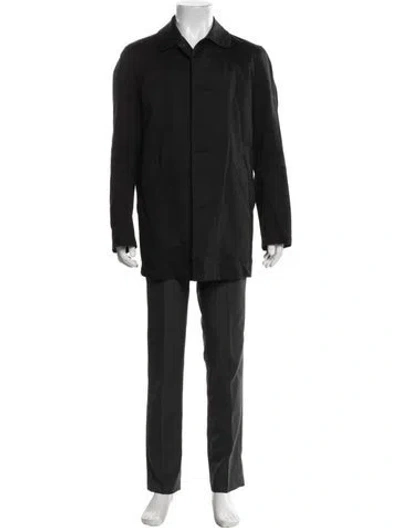 Pre-owned Gloverall Coat In Black