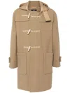 Gloverall Monty Duffle Coat In Neutrals