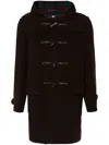 Gloverall Morris Duffle Coat In Brown