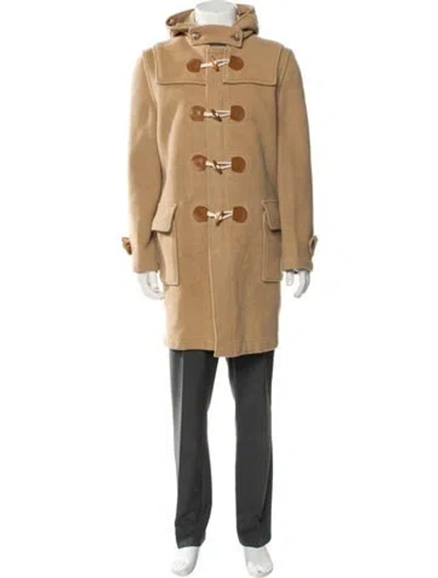 Pre-owned Gloverall Plaid Print Parka In Neutral