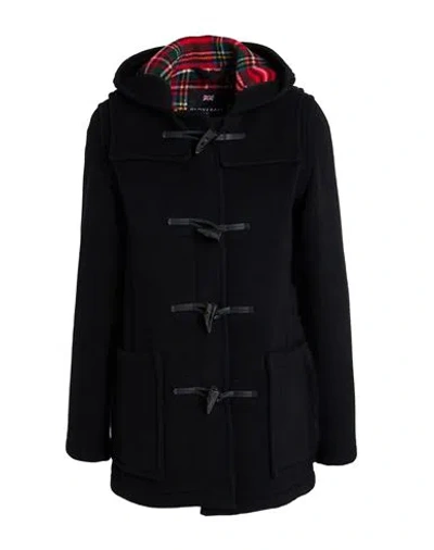Gloverall Woman Coat Black Size 4 Wool, Polyamide