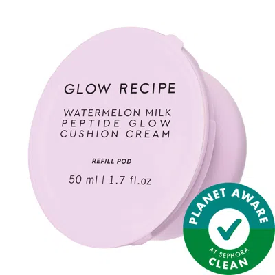 Glow Recipe Watermelon Milk Peptide Cushion Cream Refillable Moisturizer For Dry Skin & Barrier Support 1.7 Oz/5