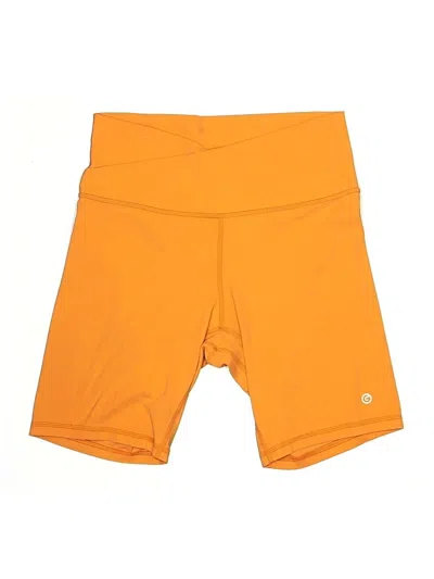Pre-owned Glowmode Athletic Shorts In Orange