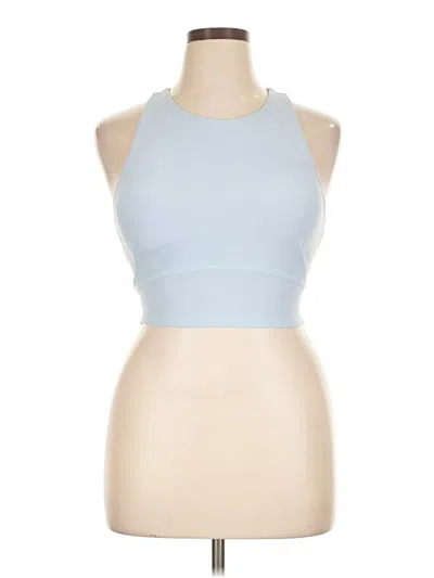Pre-owned Glowmode Sports Bra In Blue