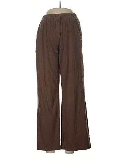 Pre-owned Glowny Casual Pants In Brown