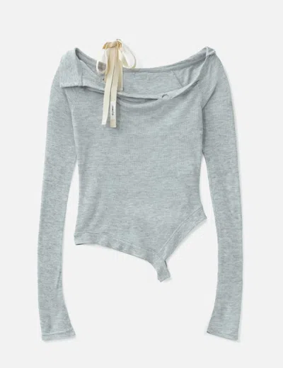 Glowny Demi Soft Breeze Long Sleeve In Gray